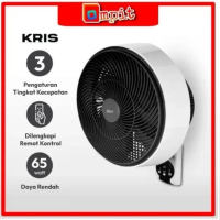 Krisbow Kipas Angin Dinding Dengan Remote WALL FAN KRIS Tipe Silent
