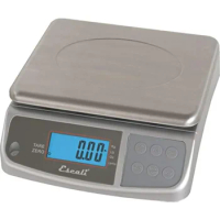Escali Promzr M-Series Digital Scale With Display Hold for Kitchens and Restaurants Kitchen Scales 33 Pound Metal Measuring Bar