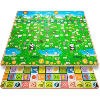180*120*0.5cm Baby Crawling Play Puzzle Mat Children Carpet Toy Kid Game Activity Gym Developing Rug Outdoor Eva Foam Soft Floor