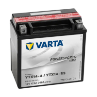 【VARTA 華達】YTX14-BS 機車AGM電池