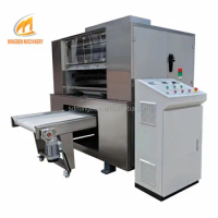 Automatic Corn Chips Frying Flakes Fryer Making Puff Machine With Production Line