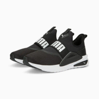 【PUMA】慢跑鞋 男鞋 運動鞋 緩震 Softride Enzo Evo Slip-On 黑 37787501