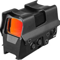 Tactical 8T 1x38 Reflex Red Dot Sight with 20mm Rails Holographic Optics Scope Airsoft Riflescopes for Rifle Sights Hunting