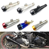 38-51mm Universal Motocross Exhaust Pipe Motorcycle Escape Moto Nozzle For Muffler Scooter ATV for Cbr650r tmax Sv650 Forza 350