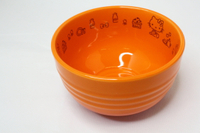 Hello Kitty 陶瓷碗 凱蒂貓 KT 陶瓷 餐具 正版 授權 大賀屋 L00010508