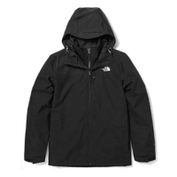 【The North Face】男款 拼接防水透氣保暖連帽三合一外套.夾克(81RO-JK3 黑色)