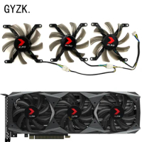 New For INNO3D PNY GeForce RTX2070S 2080ti 2080S GTX1080ti XLR8 Gaming OC Graphics Card Replacement Fan T129215SU