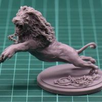 Resin Figure Kit ARENA REX Leo Lion Animal Unpainted Garage Kit Figure