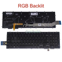 US Arabic RGB Backlit Keyboard for Dell G5 5590 5500 G5 SE 5505 5587, G3 15 3590 3500 3779 3579 Gaming Laptop 4-Zone Backlight