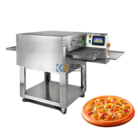 Commercial Conveyor Crawler Pizza Oven Professional Kitchen Cooking Equipment Electric Furnace Chain Pizza Bakery Stove for Sale