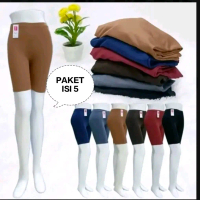 PAKET 5PCS 50RIBU SHOT BAHAN SPANDEK JERSEY KUALITAS PREMIUM Wanita