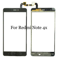 For Xiaomi redmi Note 4X touch panel with flex cable Redmi Note 4 X LCD Note4X Touch Screen Lens Glass Outer Front Panel