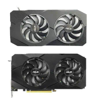Brand new original 6PIN FDC10H12S9-C case and fan for ASUS DUAL-RTX2060-O12G-EVO graphics card replacement accessories