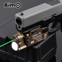 Tactical Laser Flashlight SBAL-PL Hunting Weapon Light Combo Red Laser Pistol Rifle Constant &amp; Strobe Gun Light CZ 75