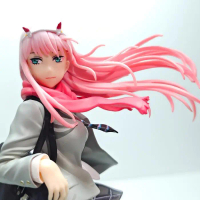 Zero Two Uniform Version Darling in the FranXX 28cm Action Figure PVC D-YLG049
