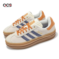 adidas 休閒鞋 Gazelle Bold W 女鞋 棕 橘 三條紋 麂皮 厚底 增高 愛迪達 JQ0955