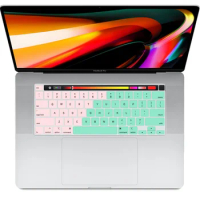 Keyboard Cover Skin for MacBook Pro 16 2020 2019 A2141 for MacBook Pro 13 M2 2023 2022 2021 2020 A2338 A2289 A2251 with Touch ID