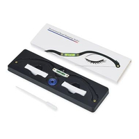 Panah Busur Horizontal Bead Mapping Ruler Penggaris Alis Microblading Eyebrow Simetri Wajah Waterpas
