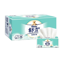 【Kleenex 舒潔】5串組-雲柔舒適抽取衛生紙(100抽x10包*5/共50包)