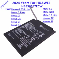 HB356687ECW 3340mAh Battery For Huawei P30 Lite Mate SE G10 Huawei Nova 2Plus 2i 2S 3i 4e Mate 10 Lite Honor 7X / 9i Bateria