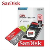 Micro SD Sandisk Ultra 64GB 100MB/S Class10