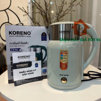 Ấm siêu tốc kết hợp phích giữ nhiệt KORENO KN-220 Dung tích 2 lít - Đun sôi và ủ nóng 24H - Bảo hành