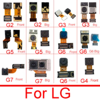 Front &amp; Rear Main Camera Flex Cable For LG G2 G3 G4 G5 G6 G7 Q6 Back Camera Small Facing Camera Flex Ribbon Replacement Parts