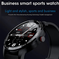 ECG Watch PPG smart watch bracelet ip68 blood oxygen pressure remote photo smart band business smartwatch men women pk h66 g20