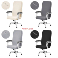【HOT stock chair cover】 Stretch Spandex Office Chair Covers Anti-dirty Computer Seat Chair Cover Che