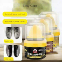 Nursing Shoes Leather Cleaner Polish Lanolin Leather Protective Protein Leather Repairing Cream Brightening