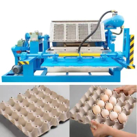 Hot Sale Egg Tray Machine Egg Tray Machine Nigeria Small Egg Tray Making Machine with Hot Press