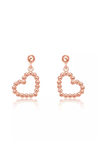 CHOW TAI FOOK Jewellery CHOW TAI FOOK 18K 750 Rose Gold Earrings E124105