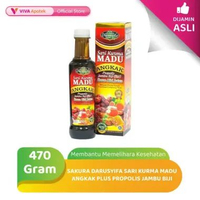 Sakura Darusyifa Sari Kurma Madu Angkak + Propolis Jambu Biji (470 g)
