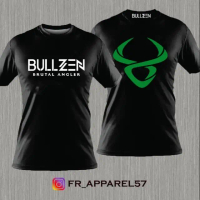 Baju Pancing Bullzen V2 / V3, Bahan Microfibre, Baju T memancing, Bullzen V2 / V3, Jersi Microfibre 