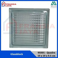 Glass Block Kaca 95001 Quadra Mulia isi 6 pcs Glassblock