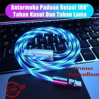 Cas Makin Ngebut!  Kabel USB 240W, Rotasi 180°, Nyaman & Praktis! cable /handphone charger kabel  da