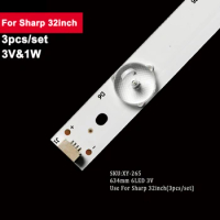 634mm 3V Led Backlight TV Lens For Sharp 32inch A-HWCQ32D676 3Pcs/Set Led TV Backlight Repair LC-32LE185M 32LE260 LC-32LE2651-TT