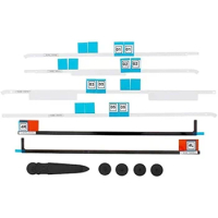 LED LCD Panel Adhesive Tape Strips Sticker + Tools Kit for iMac A1418 21.5" MD093LL/A MD094LL ME699LL 2012 2013 2015 2017
