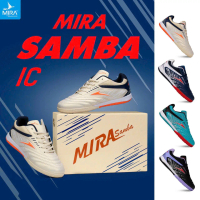 Giày Đá Bóng futsal MIRA SAMBA đế IC giày đá banh futsal chơi sân gỗ tặng kèm quà Merci Sport
