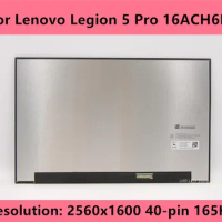 For Lenovo Legion 5 Pro 16ACH6H Laptop LCD screen 16 Inch 16:10 2560x1600 Pixel IPS 165Hz
