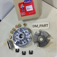 RUMAH ROLLER SLIDER BOSH CAM ASSY KOMPLIT KIT CVT PULY DEPAN MIO J SOUL GT FINO 54P XRIDE 115 FI INJ
