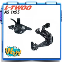 LTWOO A5 1X9 9 Speed Derailleurs Trigger Groupset 9s 9v SL-A5 Shifter Lever Rear Derailleur Switches Compatible SRAM and SHIMANO