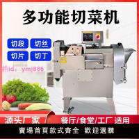 雙頭切菜機商用多功能全自動食堂用蘿卜韭菜土豆切絲切斷切丁機