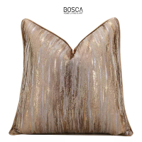 Bosca Living Luxury Premium Pillowcase / Sarung Bantal Sofa Gold Premium Mewah / Cushion Cover - varian C