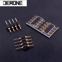 10 piece PCB for Single op amp to dual op amp with pin