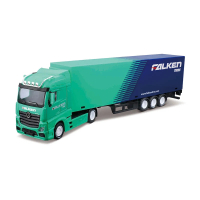 1:43 Volvo fh16 Benz ACTROS hợp kim Xe Tải xe mô hình container xe tải container kỹ thuật vận chuyển