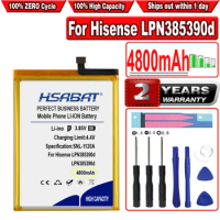 HSABAT 4800mAh Battery for Hisense LPN385390d