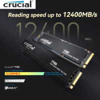 Crucial T700 1TB 2TB 4TB Gen5 NVMe M.2 SSD-Up to 12,400 MB/s-DirectStorage Enabled-Gaming, Photography, Video Editing &amp; Design