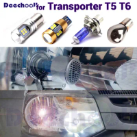 8pcs Canbus Headlight bulb+ Turn Signal+ LED Parking Position + LED DRL Daytime Running light for VW Transporter T5 T6 2010+