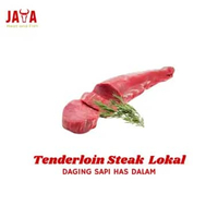 Daging Sapi Has Dalam Tenderloin Lokal 250Gr/500Gr | Daging Sapi Tenderloin Lokal 500Gr
